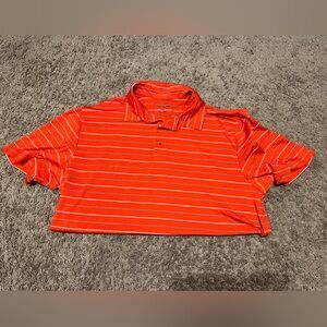 Orange men’s urban frontier polo shirt XL